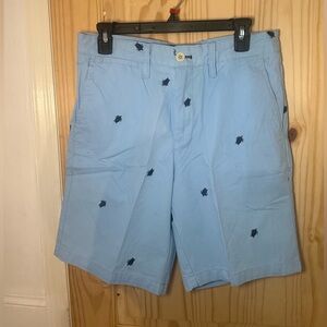 Vineyard place boys khaki shorts.